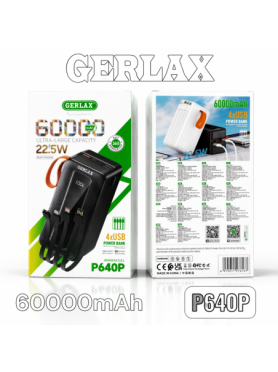 Power Bank GERLAX P640P...