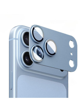 Προστατευτικό Κάλυμμα Κάμερας για iphone 18 PRO MAX  με Μεταλλικό Φινίρισμα – Γαλάζιο