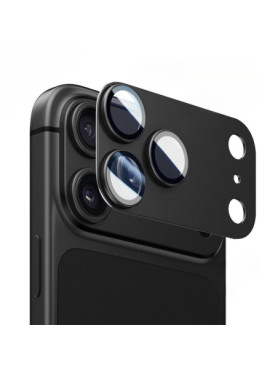 Προστατευτικό Κάλυμμα Κάμερας για iphone 18 PRO  με Μεταλλικό Φινίρισμα – Μαύρο