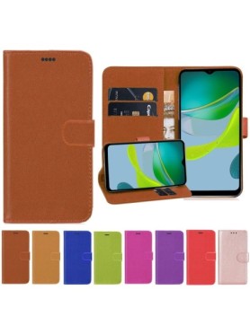 Case Leather Flip Slim Wallet Book Phone Cover for Samsung Galaxy A02