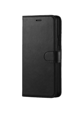 Book Cover Case for Xiaomi Redmi Note 7 - Black
